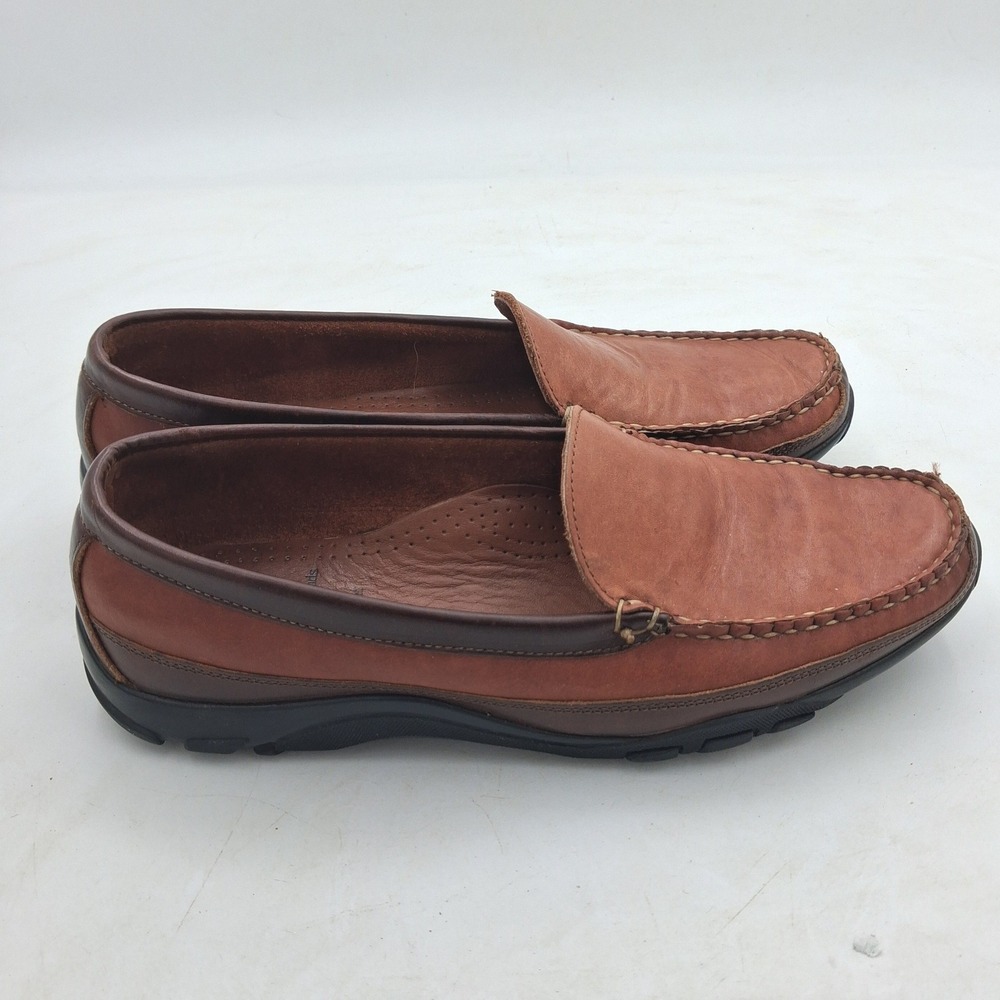 Allen Edmonds Brown Boulder Venetian Driving Moccasins 10.5 E